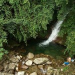 Po kąpieli w wodospadzie