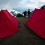 Tshoka, nasze namioty