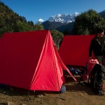 Tshoka, nasze namioty