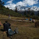Phedang (3500m), w drodze z Tsokhi do Dzongri