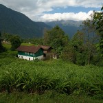 Chatka w górach (okolice Lake'a)