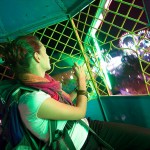 Pushkar Camel Fair, na diabelskim młynie