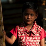 Dzieciątko w Thirumalai Kodi obok Sripuramu