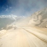 Tu też trwają prace na autostradzie Tu też trwają prace na autostradzie