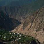 Wiocha po drodze do Xidangu Wiocha po drodze do Xidangu