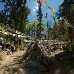 Trasa Xidang - Yubeng - flagi modlitewne Trasa Xidang - Yubeng - flagi modlitewne