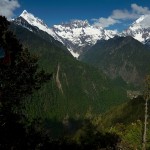 Widoczek na trasie Xidang - Yubeng Widoczek na trasie Xidang - Yubeng