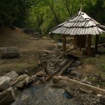 Buddyjska kręcioła napędzana wodą Buddyjska kręcioła napędzana wodą