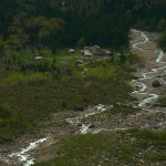 Rzeka i basecamp Rzeka i basecamp