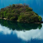 Lugu Hu, wysepka jaka