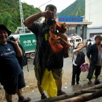Li San Di, chińscy turyści robią mi zdjęcia