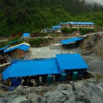 Wioska dla budowniczych tunelu