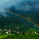 Tęcza w okolicach Duoyishu