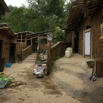 Knajpka w drodze do Laohuzui