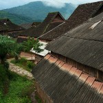 Wieś Zhengdong na trasie Jiangcheng-Jinghong