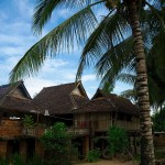 Menghan, Dai Theme Park, architektura Xishuangbanna'y