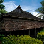 Menghan, Dai Theme Park, architektura Xishuangbanna'y